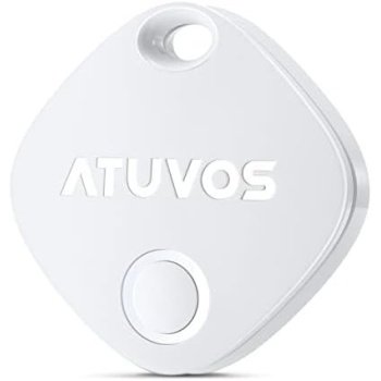 ATUVOS 1 Pack Key Finder, Bluetooth Tracker Pairs with Apple Find My (iOS Only)