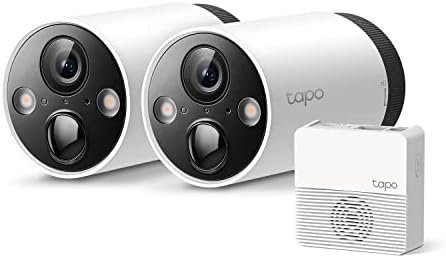 TP-Link Tapo 2K QHD Outdoor Wireless Security Camera System, Up to 180 Day