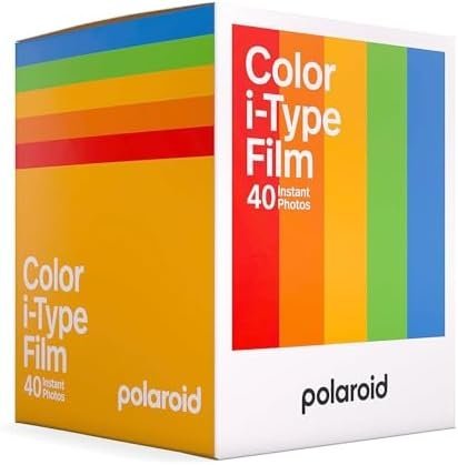 Polaroid Instant Color I-Type Film - 40x Film Pack (40 Photos)