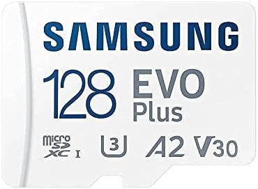 Samsung Evo Plus 128GB microSD SDXC U3 Class 10 A2 Memory Card 130MB/S Adapter