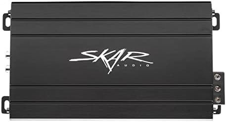 Skar Audio SK-M4004D Compact Full-Range Class D 4 Channel Car Amplifier, 400W