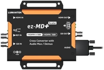 Lumantek ez-MD+ HDMI/SDI Cross Converter with Audio Mux/Demux and Scaler