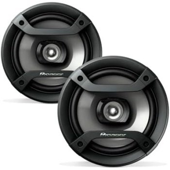 PIONEER F-Series TS-F1634R 6.5” 2-Way Speakers (Pair) – 200W Max, Balanced Sound