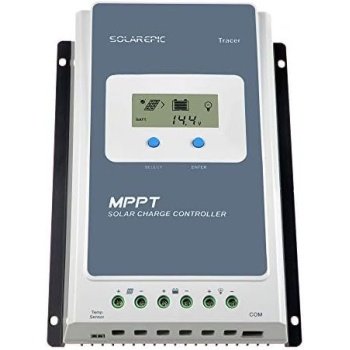 EPEVER 40A MPPT Solar Charge Controller 100V Input Tracer 4210AN with Display