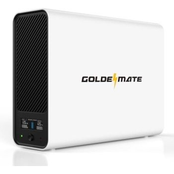 GOLDENMATE 1000VA/800W Lithium UPS Battery Backup and Surge Protector, Backup