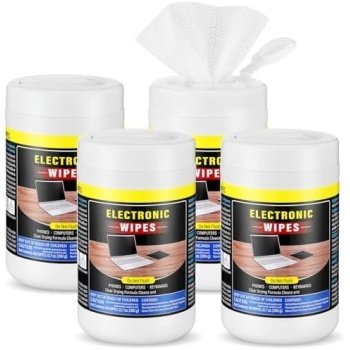 4 Pack 240 Count Electronic Wipes Screen Cleaner Wipes for Computer Laptop